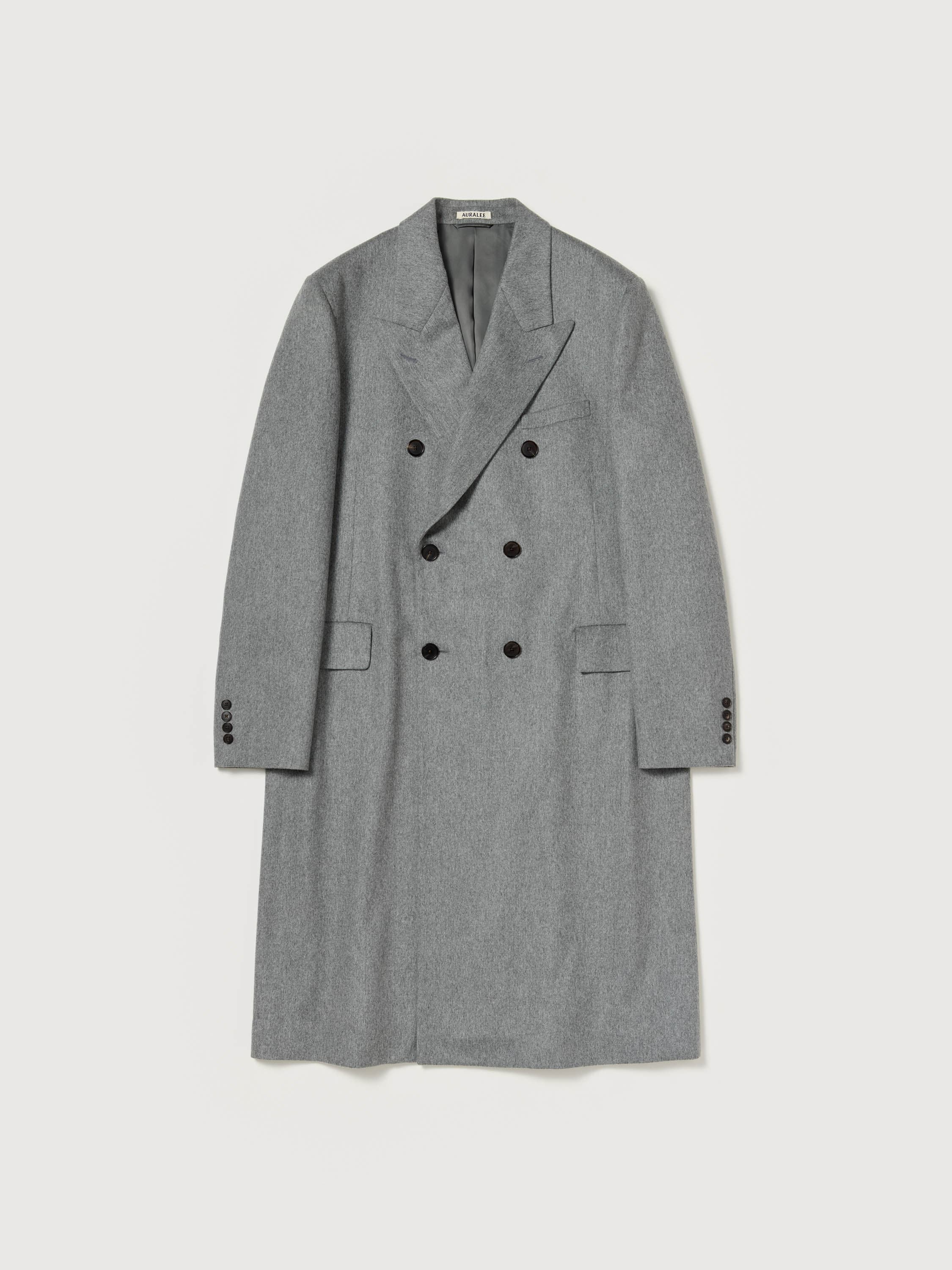 Auralee Cashmere Moleskin Coat