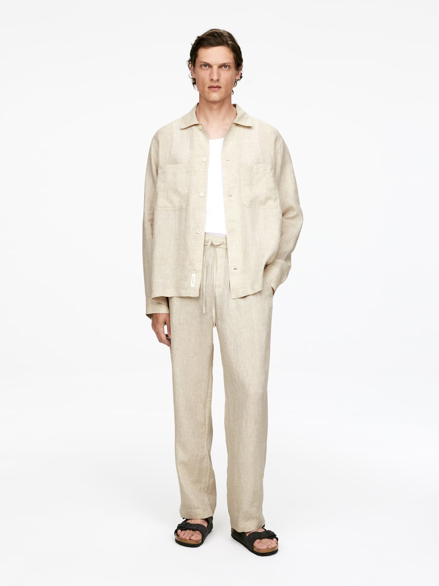 Arket Relaxed Linen Trouser