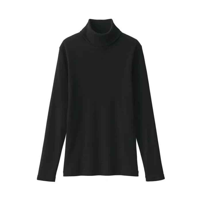 Muji Cotton-Soy Turtleneck