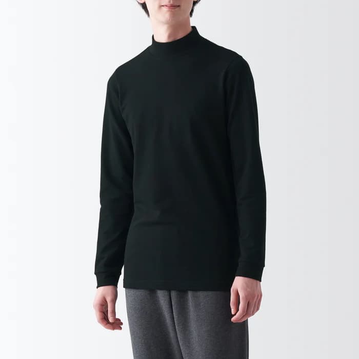 Muji Cotton Mockneck
