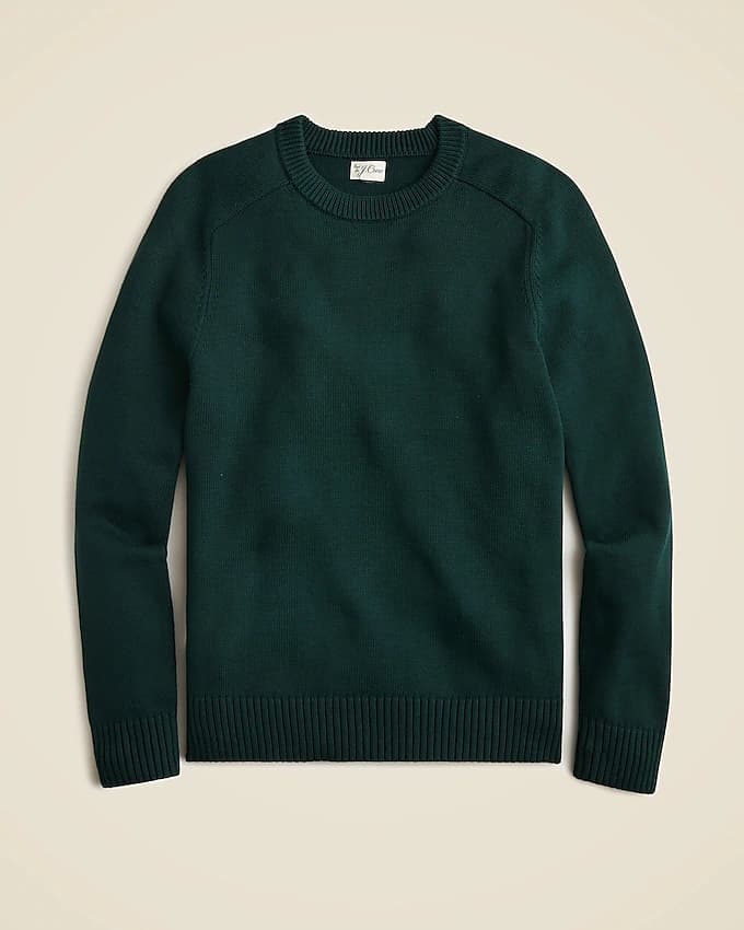 J. Crew Heritage Cotton Crewneck Sweater