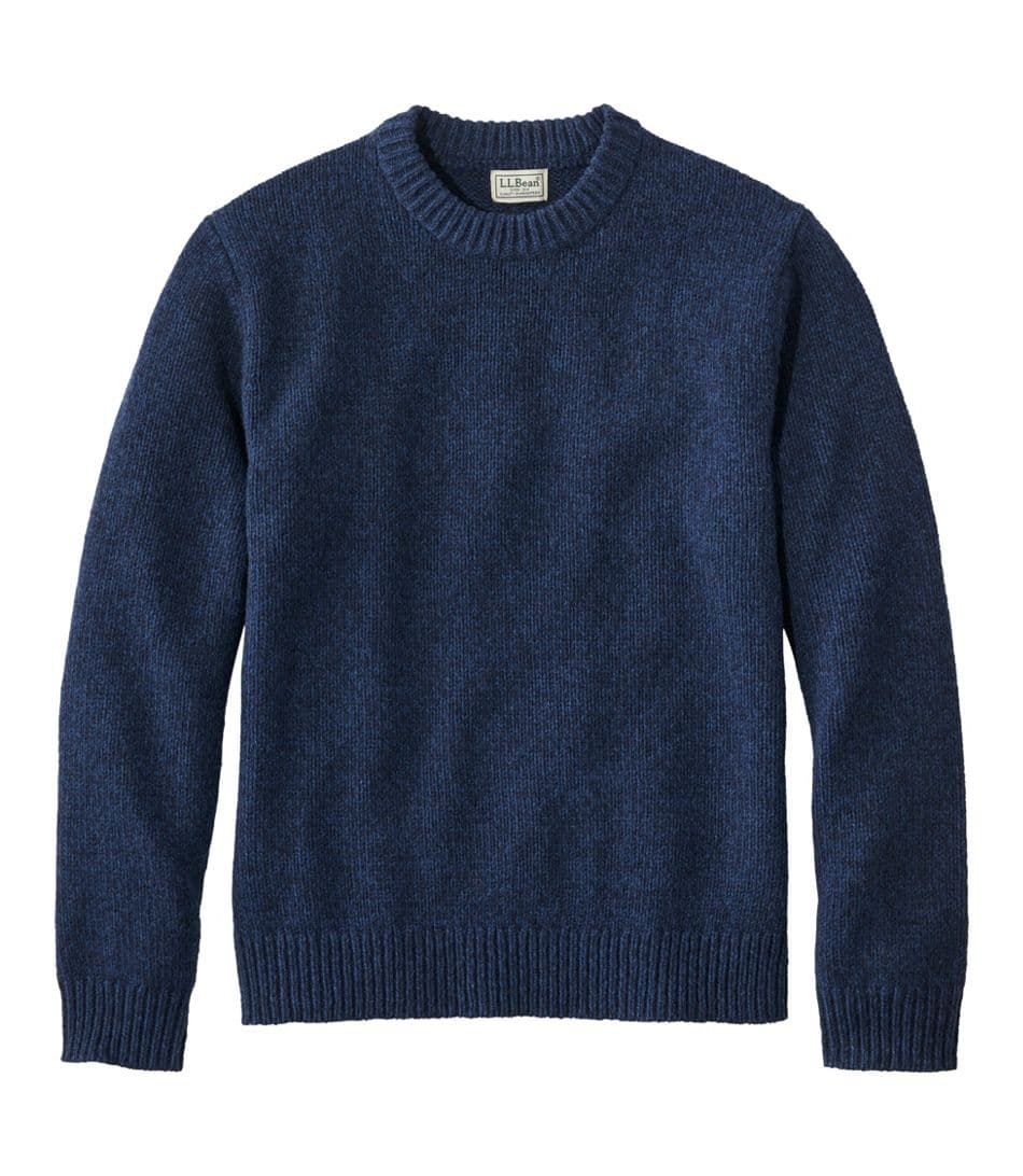 L.L. Bean Classic Ragg Wool Crewneck Sweater