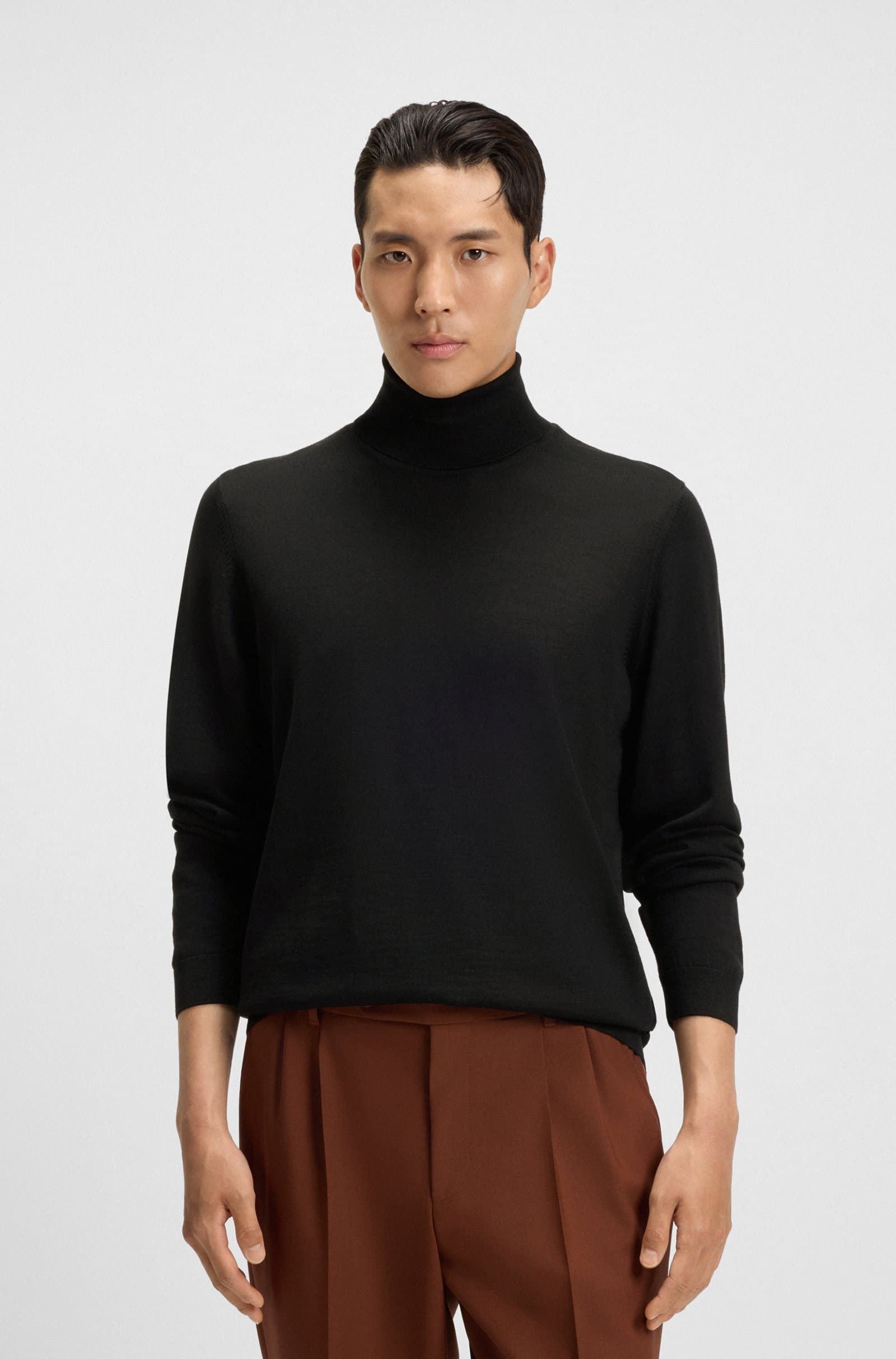 Boss Regular Fit Roll-Neck