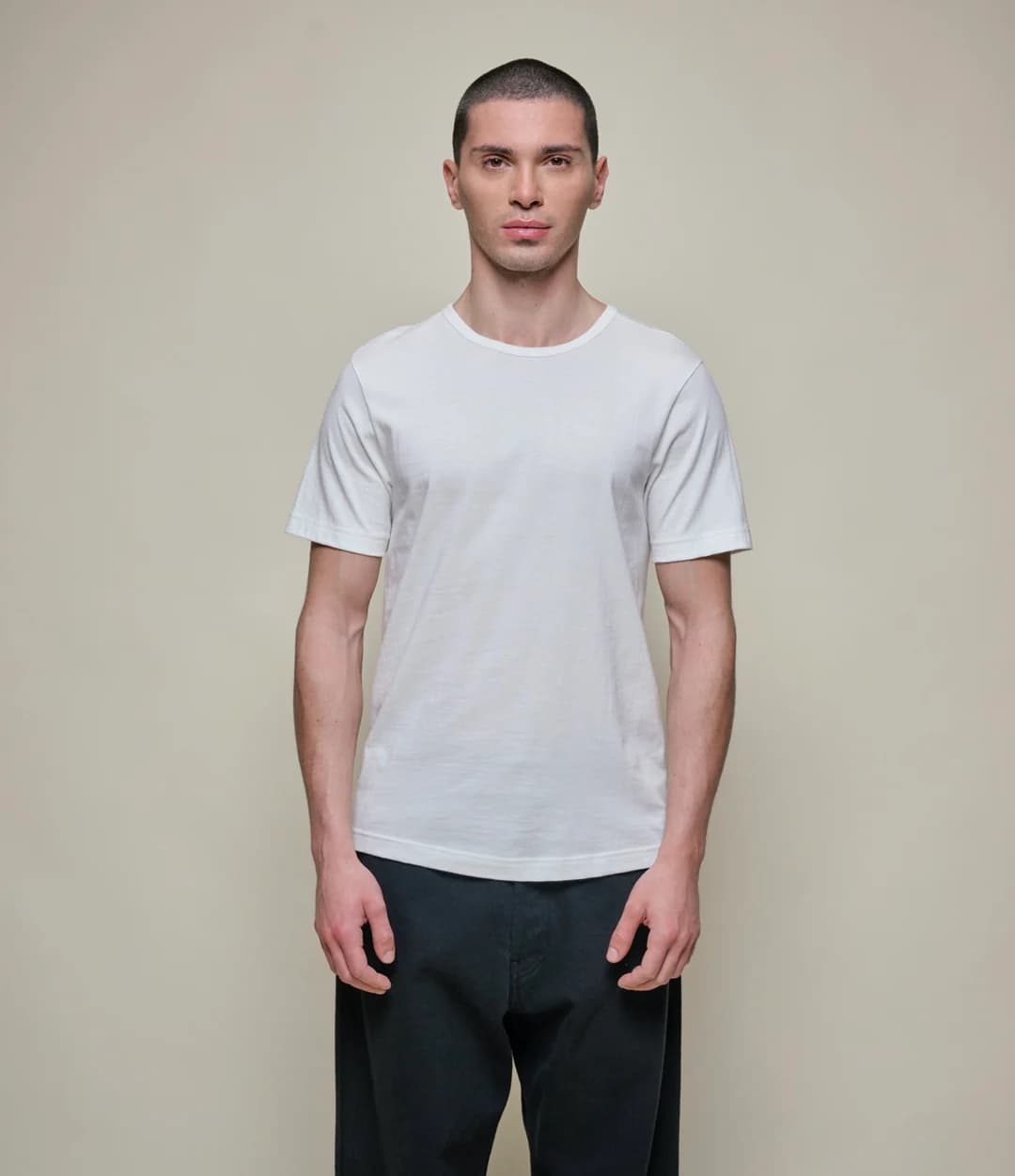 Merz B. Schwanen Loopwheel Classic Fit T-Shirt